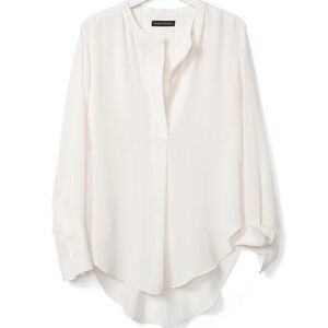 Brand New! Banana Republic Drapey Crepe Blouse